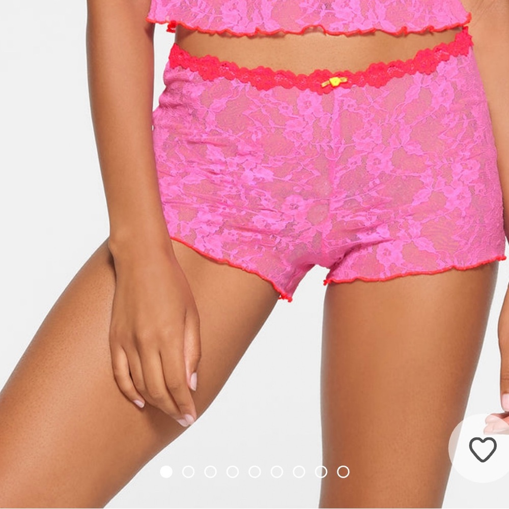 SKIMS Sleepover Lace Boyshort